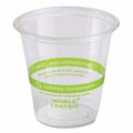 World Centric PLA Clear Cold Cups, 3 oz, Clear, 2500PK CP-CS-3